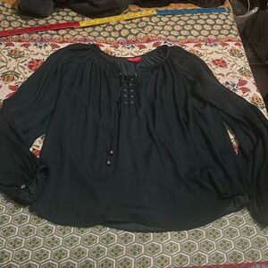 Jennifer Lopez satin-like top size S